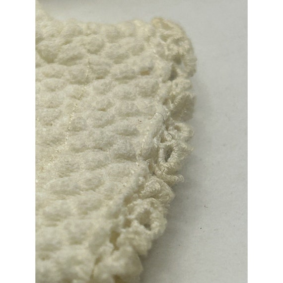 vintage childs lace crochet ivory gloves cottage,… - image 10