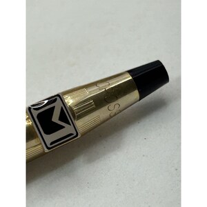 Vintage Cross 10K Gold Filled Pen Mechanical Pencil Set W/ Case M USA image 2