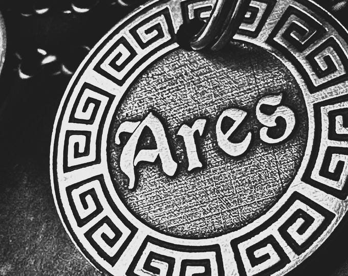 Custom Engraved Pet ID Tag – Stainless Steel Dog Tag, Circle