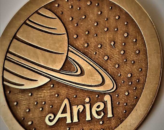 Handmade Brass Pet ID Tag: Deep Engraved Dog Tag, Lifetime Warranty