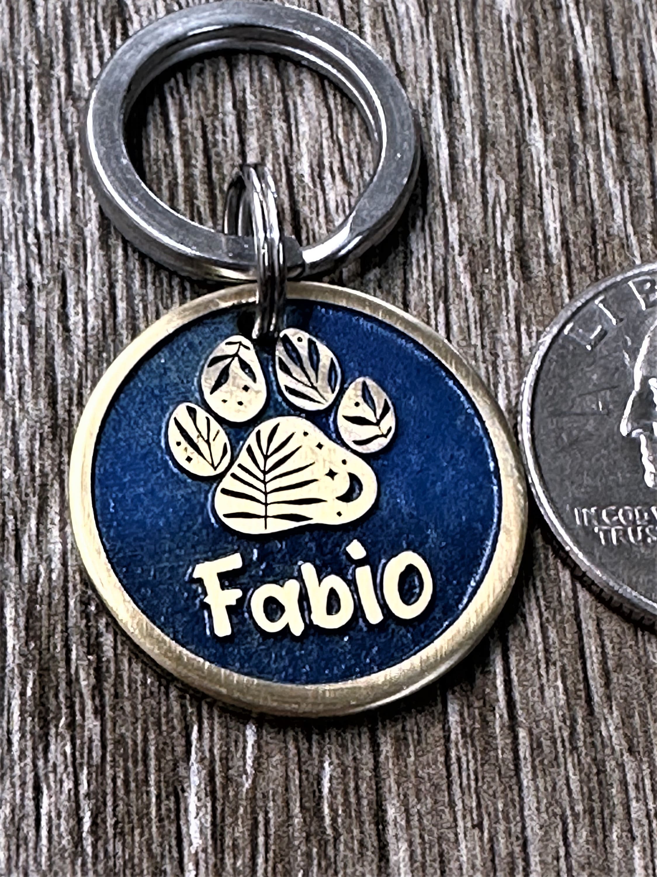 Personalized titanium dog clearance tags