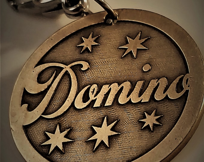 Handmade Brass Pet ID Tag: Deep Engraved Dog Tag with Lifetime Warranty