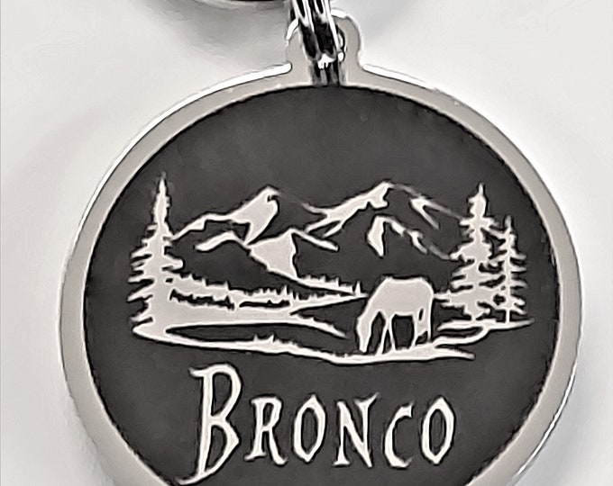 Handmade Stainless Steel Pet ID Tag – Custom Deep Engraved Dog Tag