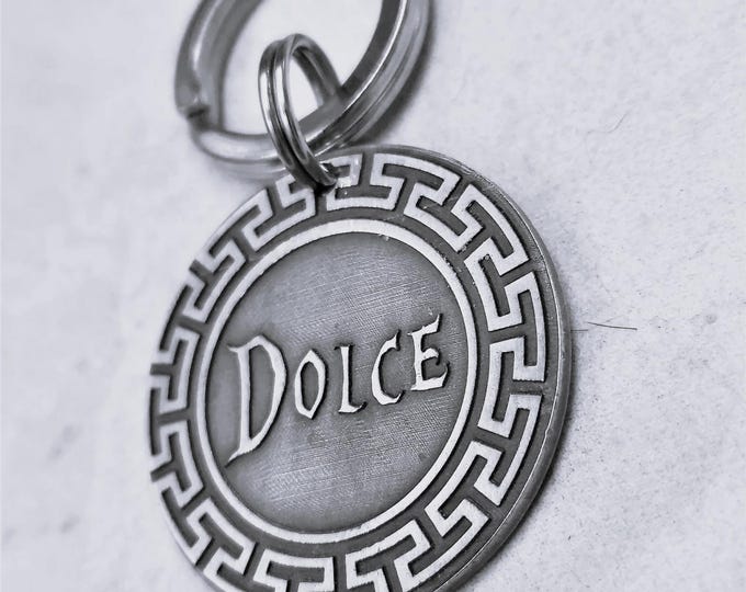 Deep Engraved Pet ID Tag: Custom Dog Tag, Lifetime Warranty