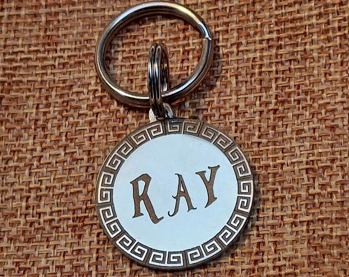 Personalized Pet ID Tag: Custom Engraved Dog/Cat Collar Tag, Lifetime Warranty
