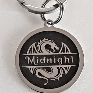 A 7 Dog Tag- Lifetime Warranty- Personalized Pet Tag Custom Dog Tag Cat Tag Cat Collar Tag Cat ID Tag Dog ID Tag Dog Name Tag SILVER Color