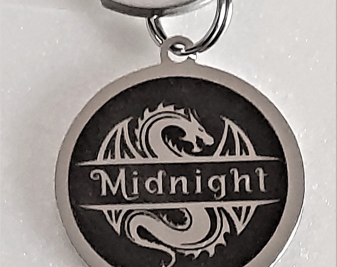 Personalized Pet Tag: Custom Engraved Dog Cat ID Tag, Silver Color