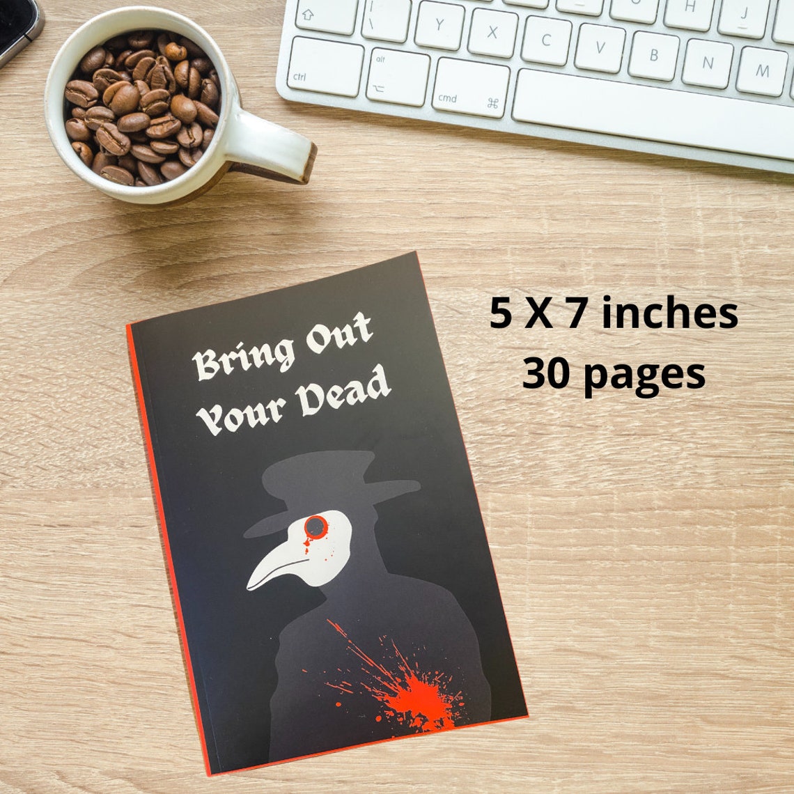 Plague Doctor Notebookbring Out Your Dead 5 X 7 30 Pages Etsy