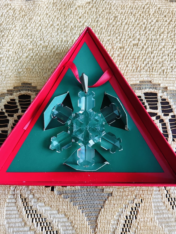 Swarovski Star 1992 Christmas Ornament - Etsy