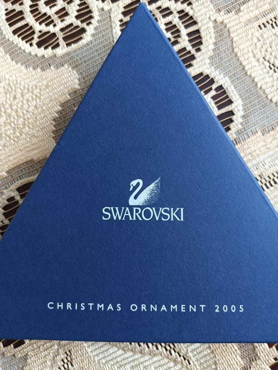 スワロフスキー 2005 年次版 クリスタル クリスマス オーナメント