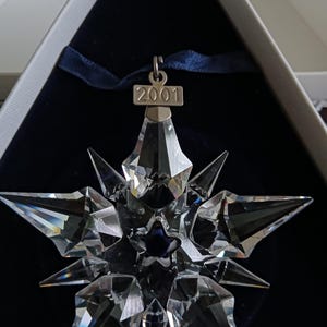 Swarovski Ornament 2001 - Etsy Canada