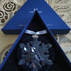 2012 Swarovski Christmas Ornaments - Etsy
