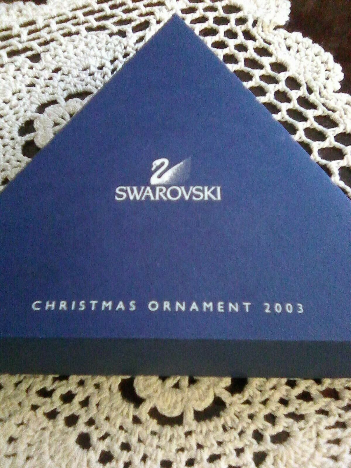Swarovski 2003 Annual Edition Crystal Christmas Ornament - Etsy