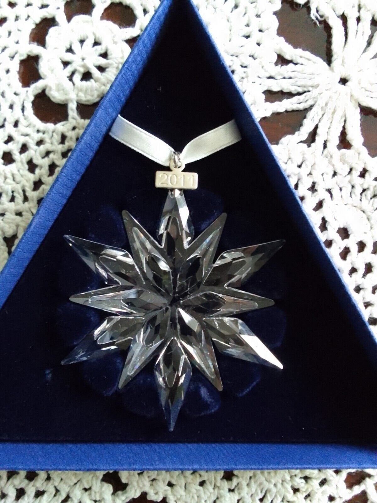 Swarovski Ornament 2011 - Etsy