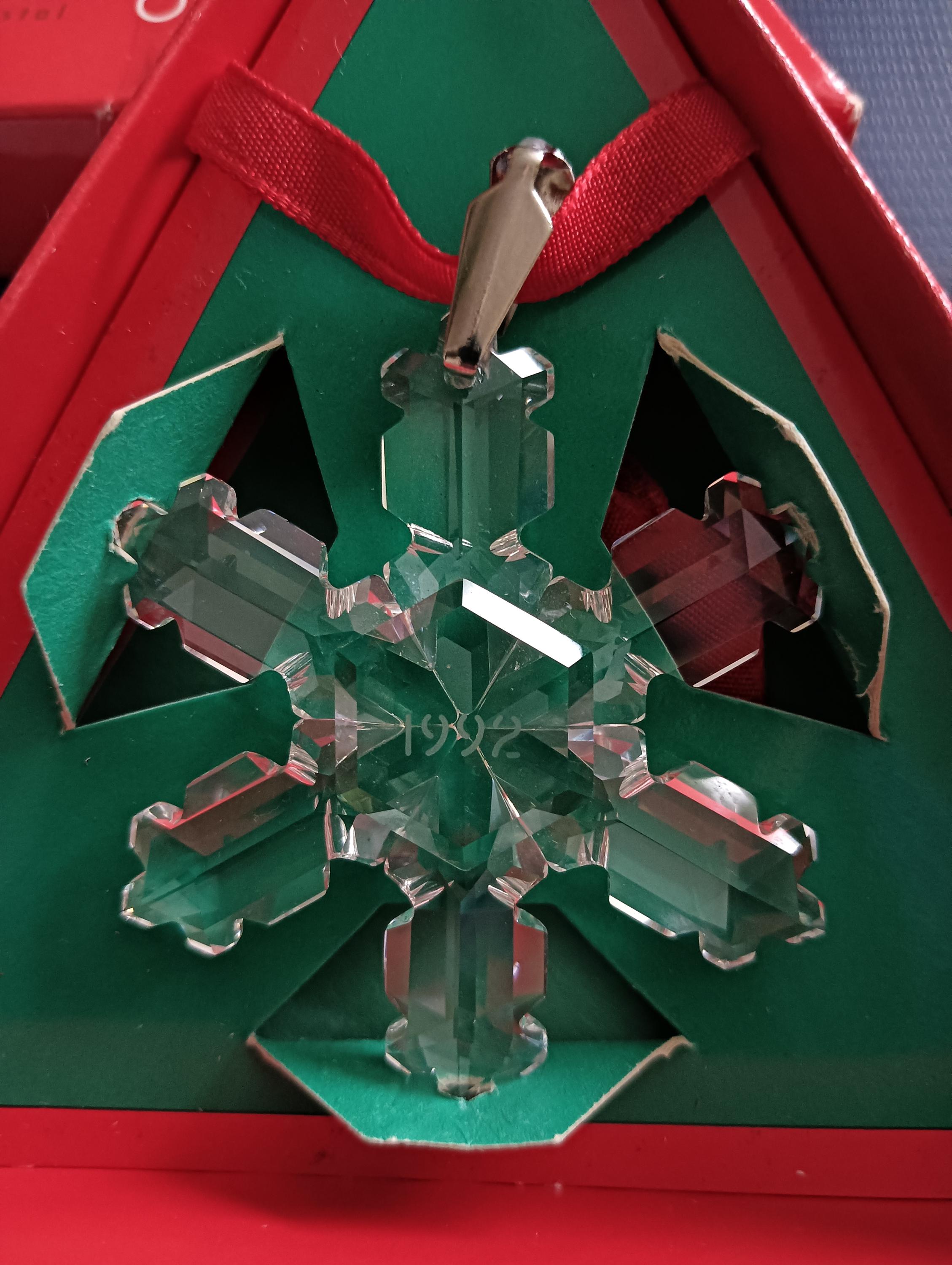 Swarovski Star 1992 Christmas Ornament - Etsy