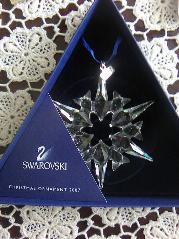 Swarovski 2007 Christmas Star - Etsy