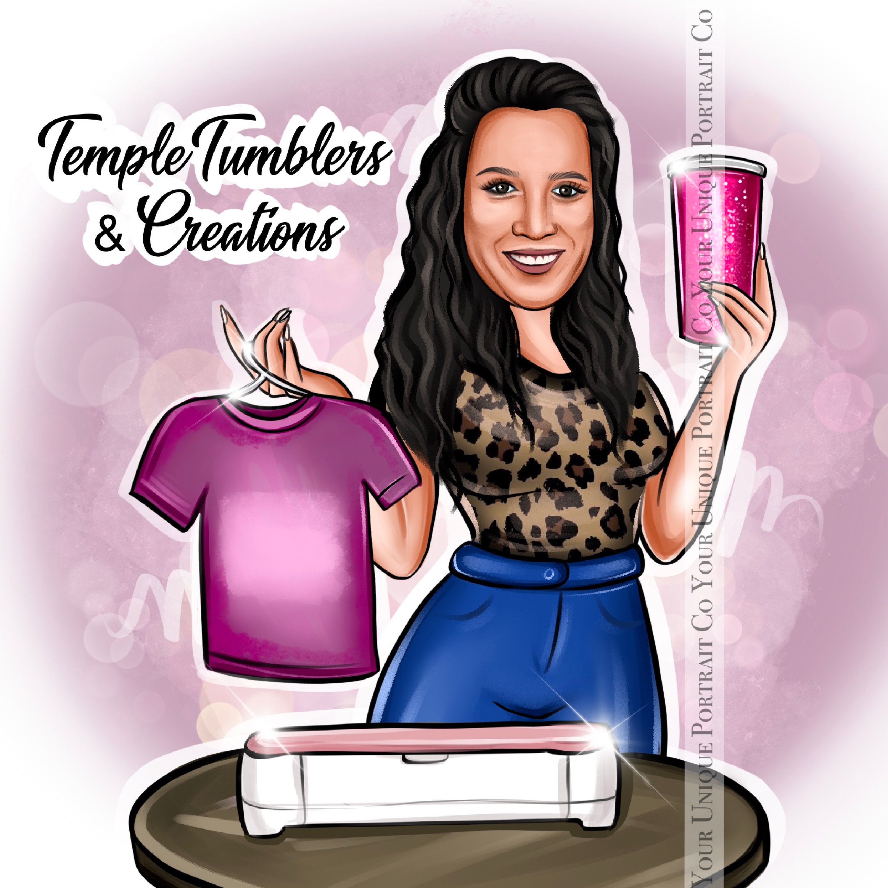 Tumbler maker Branding Crafting Logo Handmade Small Business Etsy