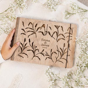 Personalized photo album, Photo guest book, Custom travel photo albums, Wedding anniversary gift, Couples Gift, Couple, Newlywed Gift