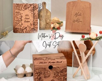 Personalized Mother's Day Gift Set Box Idea, Baking Gift, Gift Box for Women, Gift for Her, Gift Basket for Mom, Kitchen Gift Set