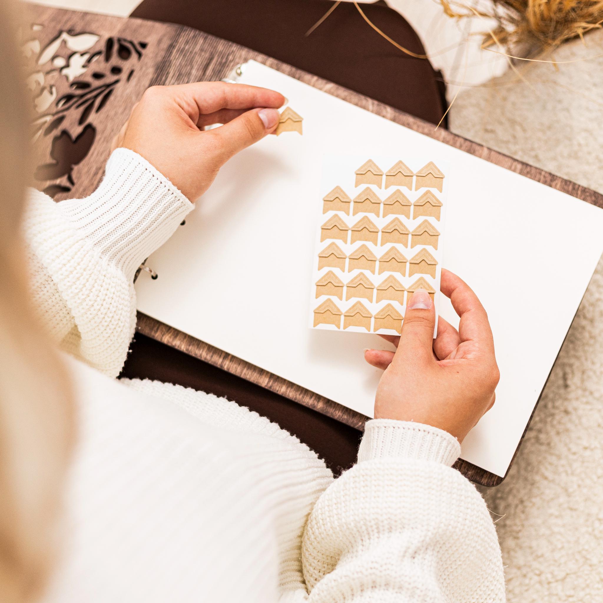 Personalized Gift, Wooden Photo Album Engraved, Scrapbook Album for Her, Custom Family Photo Album Honeymoon, Christmas Gift for Couple