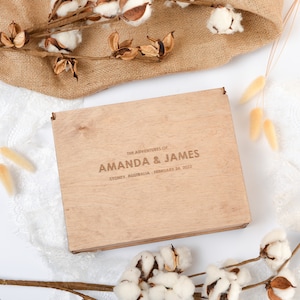 Wedding Gift for Couple, Engagement Gift, Custom Wedding Gift, 5th Anniversary Gift, Wedding Gift Box, Anniversary Gift, Personalized Gift