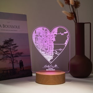 Personalisierter Hochzeitstag Geschenk, Hochzeitstag Dekor, personalisiertes Jubiläums Geschenk, Geschenk für Mann, Geschenk für Frau, Geschenk für Romantisches Paar