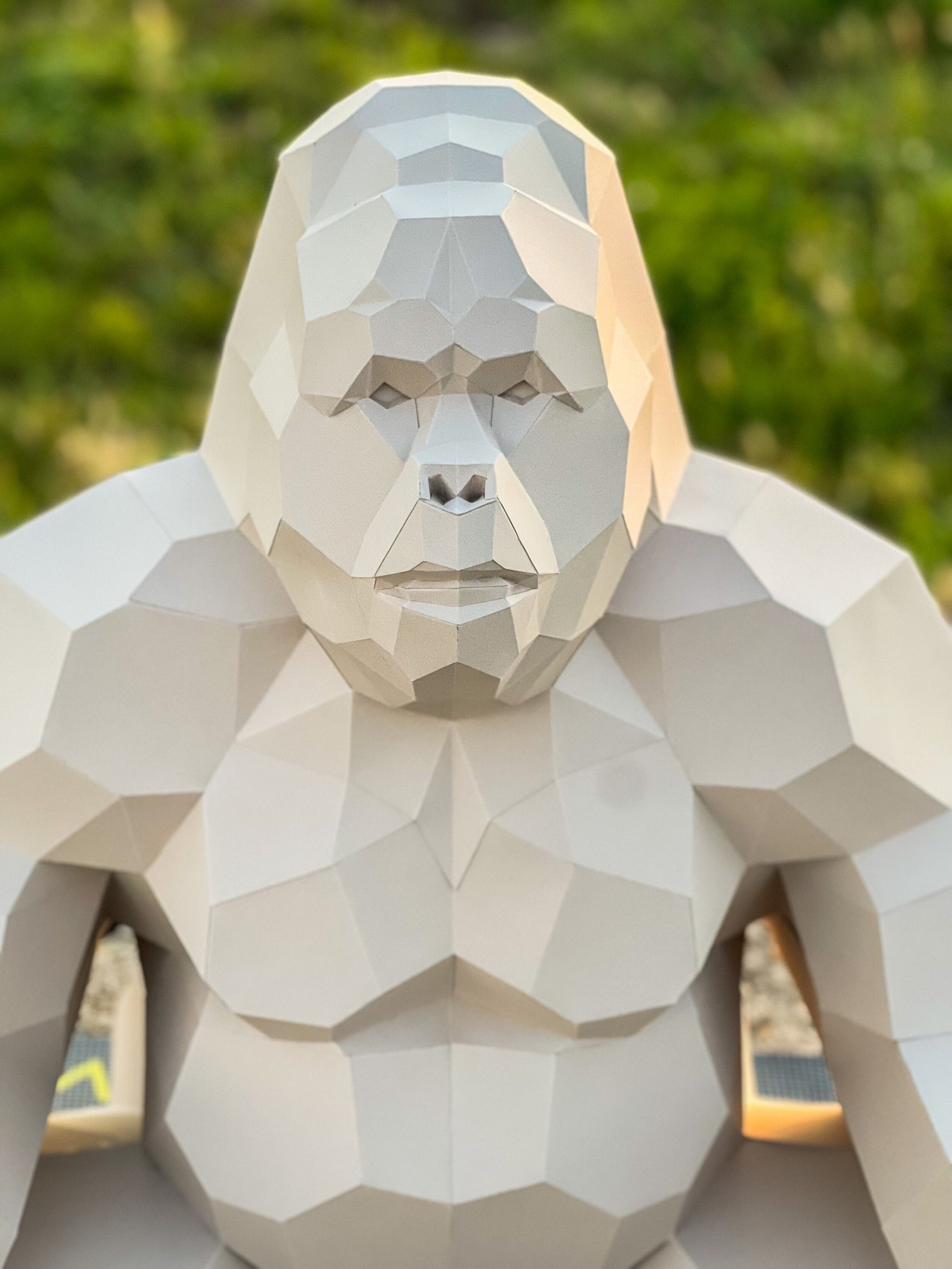 Gorilla Gorilla Low Poly PDF Template Low Poly Paper - Etsy