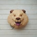 Dog Chow Chow Papercraft? Dog Low Poly, PDF Template, Low Poly, Paper ...
