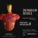 Papercraft Hero, PDF Template, Low Poly Man, Paper Sculpture, DIY ...