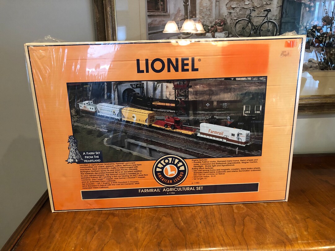 O and O27 Gauge Lionel 6-11983 Farmrail Agriculture Set - Etsy O and O27 Gauge Lionel 6-11983 Farmrail Agriculture Set - Etsy