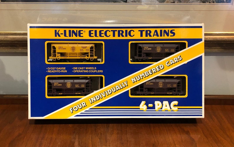O and O27 Gauge Lionel/k Line K6714A DM&IR Ore Car 4PAC Manufactured 2000's Etsy