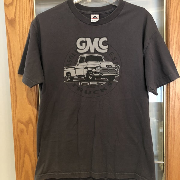 Vintage General Motors 1957 GMC Truck Tee Shirt - Size Large