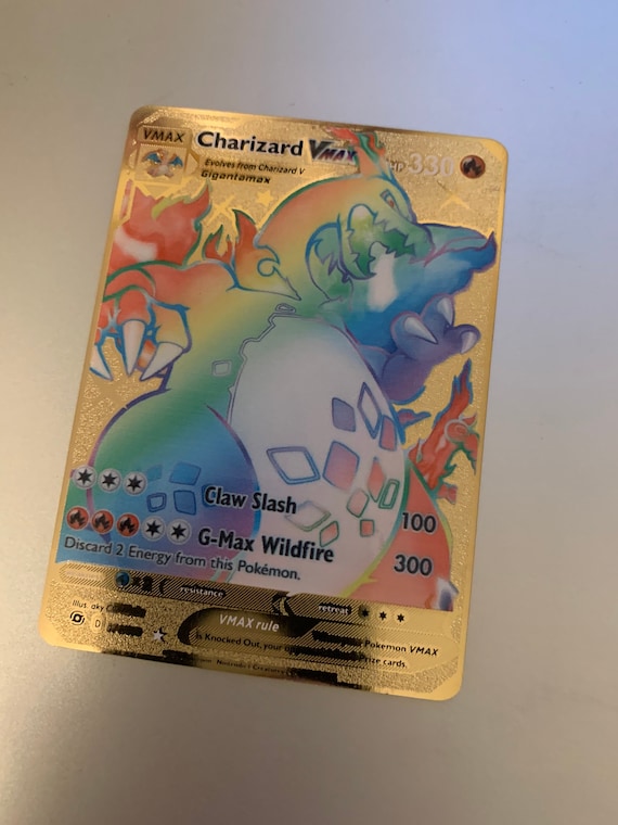 Pokemon Charizard Vmax Champions Path Shining Fates Etsy Uk