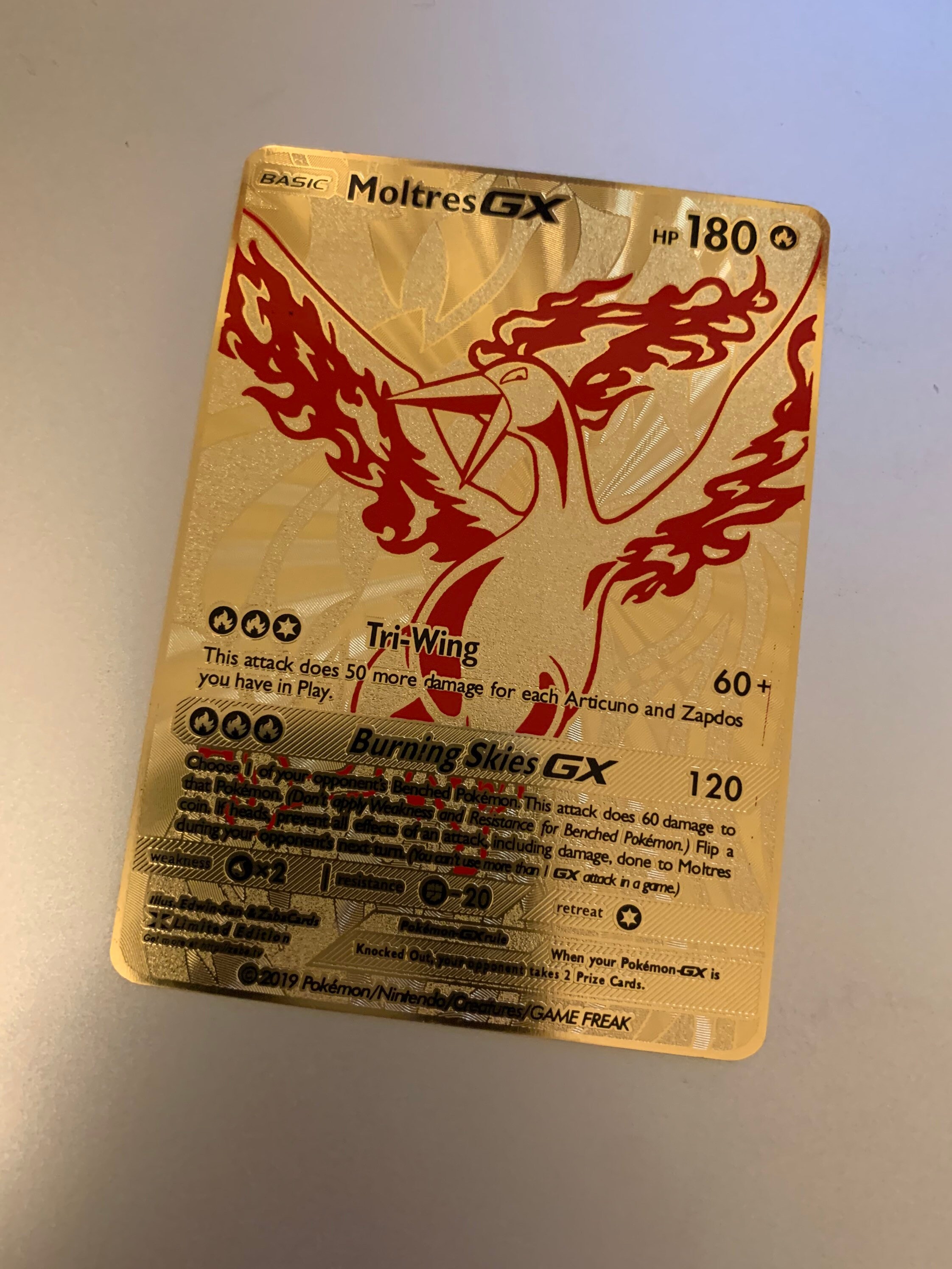 Pokémon - Articuno, Zapdos, Moltres, Lugia, Ho-oh GX Custom Pokémon - Articuno, Zapdos, Moltres, Lugia, Ho-oh GX Custom
