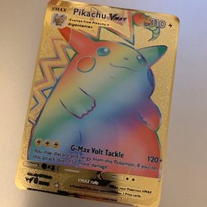 Acheter Pokémon 55 pièces arc-en-ciel cartes rares Vmax Packs TCG