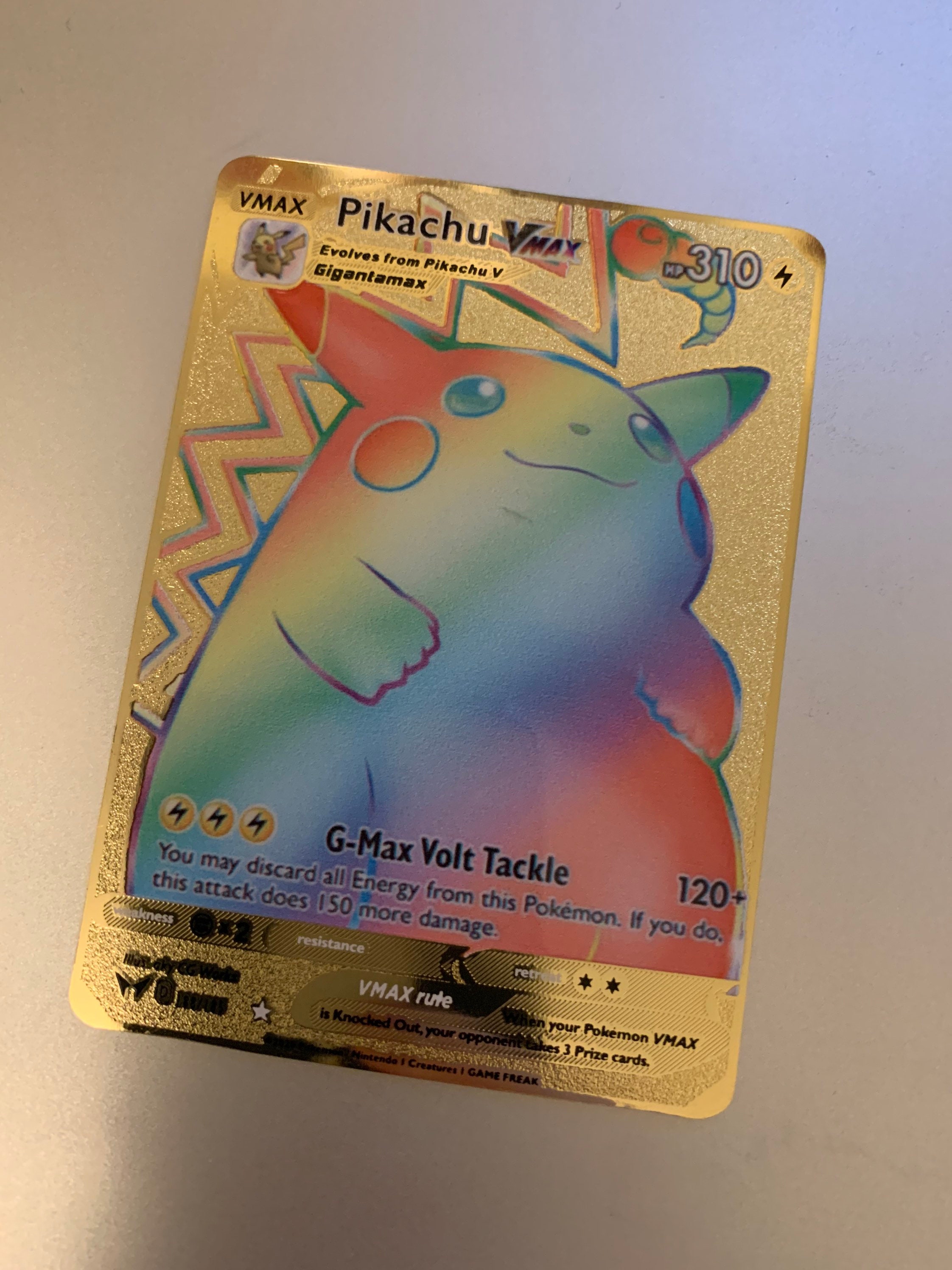 Pikachu VMAX - 188/185 - Secret Rare - Pokemon Singles » Sword