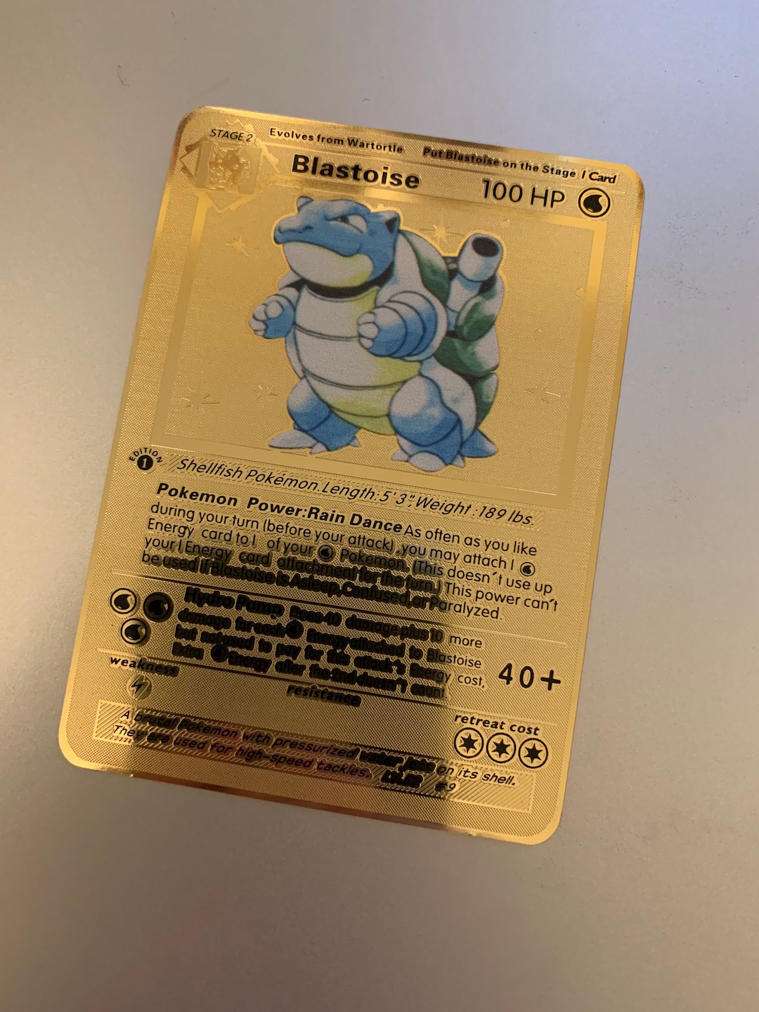 Pokmon - Blastoise 2/102 / Wartortle 63/130/squirtle 93/130 1st Edition Base/base Set 2 Set Custom Metal Card - Etsy Pokmon - Blastoise 2/102 / Wartortle 63/130/squirtle 93/130 1st Edition Base/base Set 2 Set Custom Metal Card - Etsy