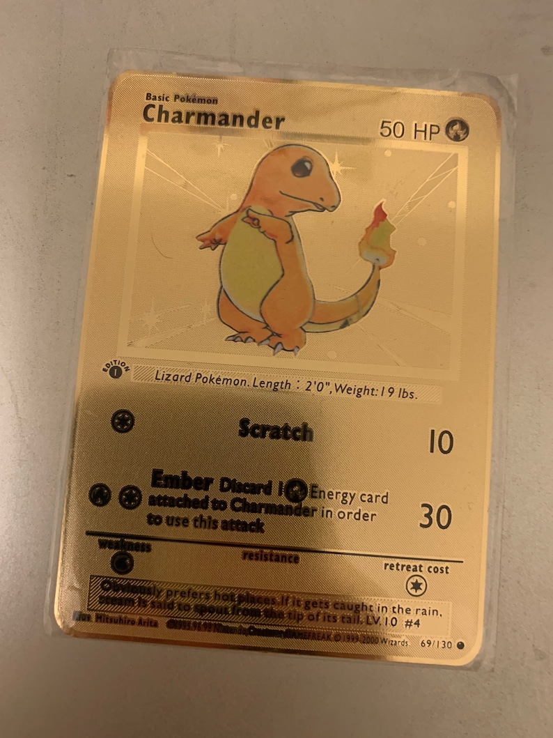 Pokemon Charizard 4/102 / Charmeleon 24/102/ Charmander 69/130 1st