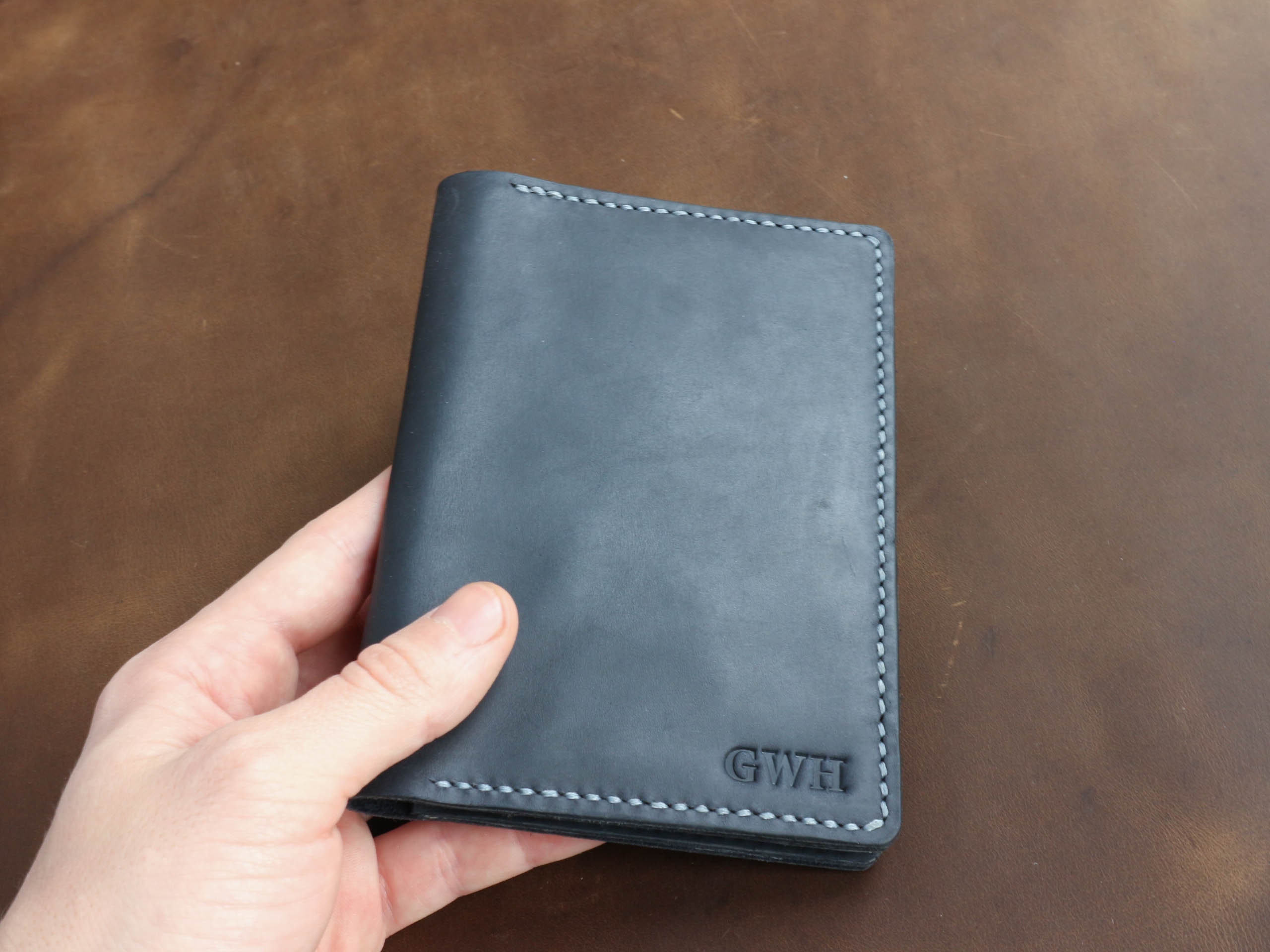 Custom Mens passport Travel Wallet Document wallet Monogrammed Etsy