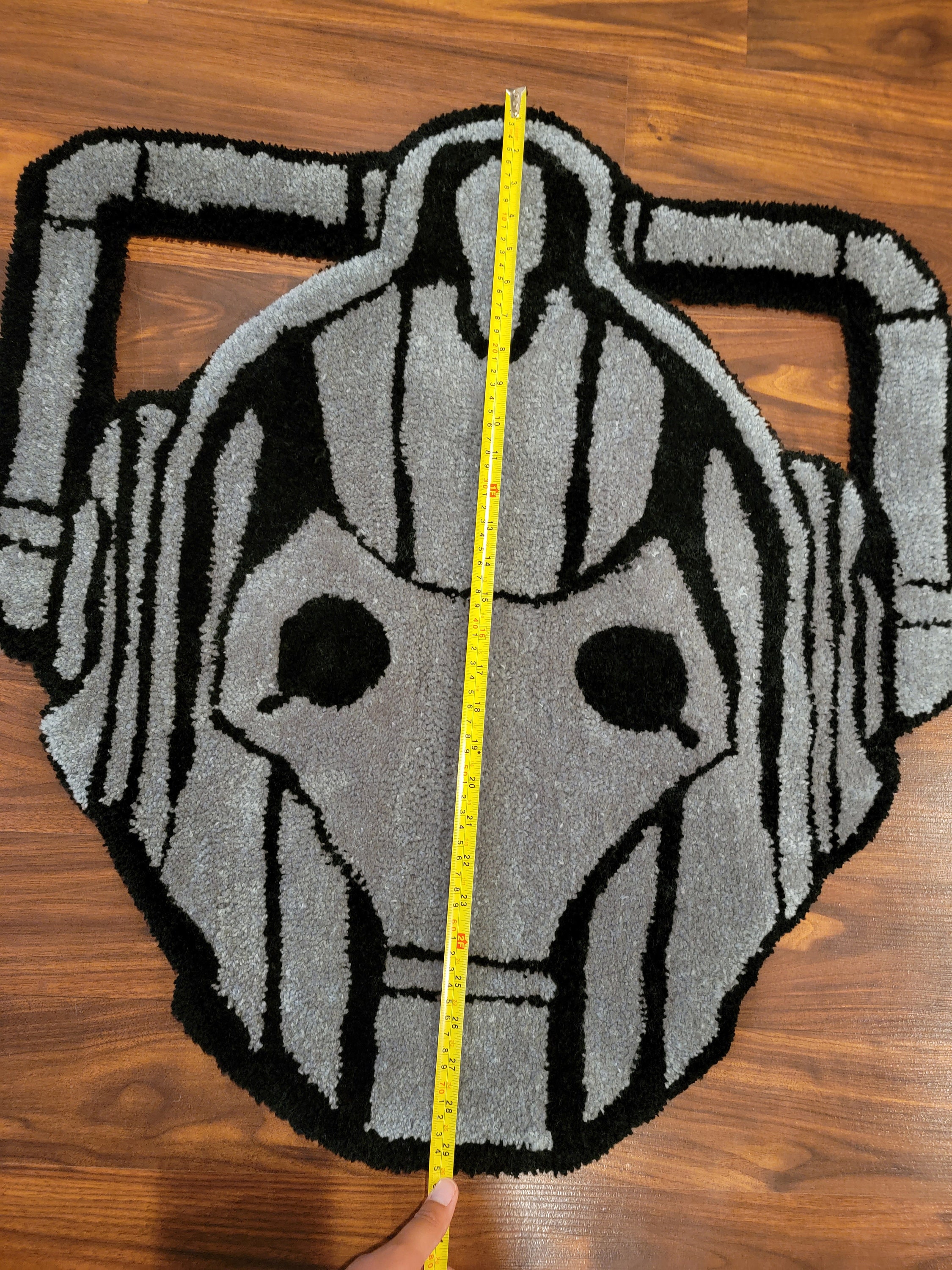 Custom Handmade Rug Tufted Robotguy Area Rug Wall Art - Etsy