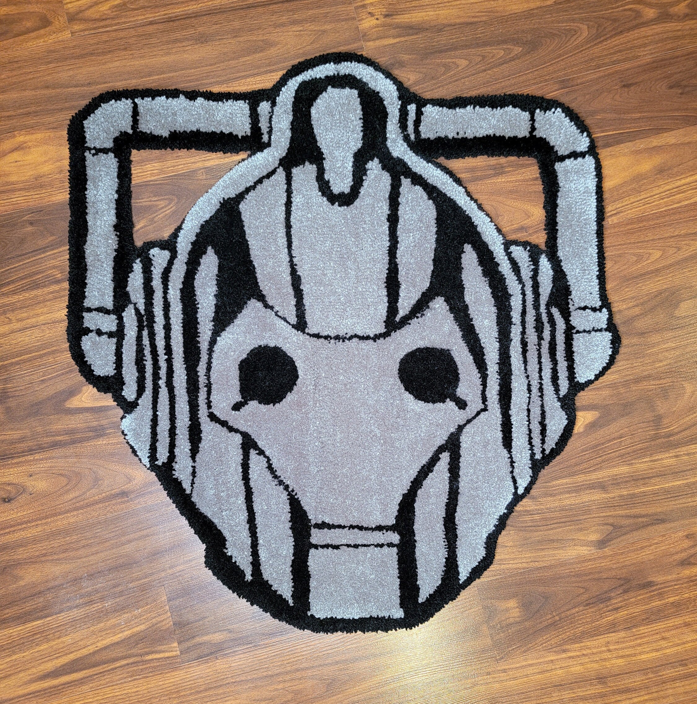 Custom Handmade Rug Tufted Robotguy Area Rug Wall Art - Etsy
