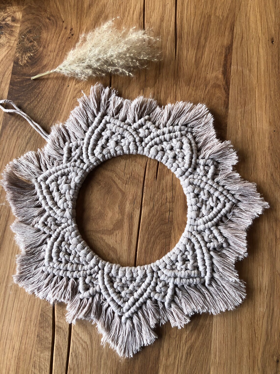 Macramé Mandala Wall Hanging Etsy