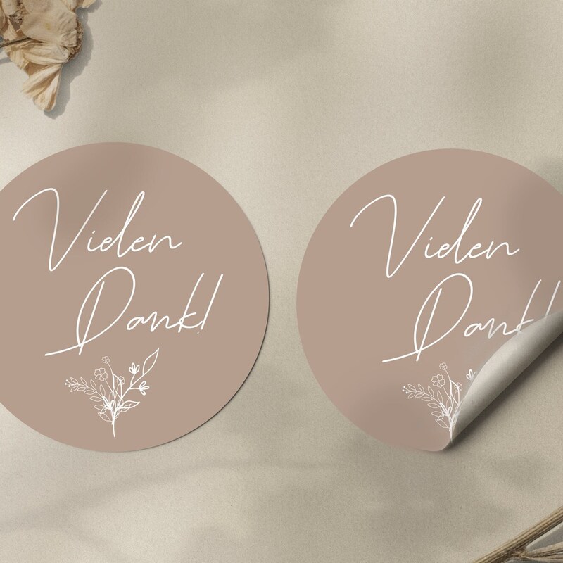 Danke aufkleber - Etsy.de