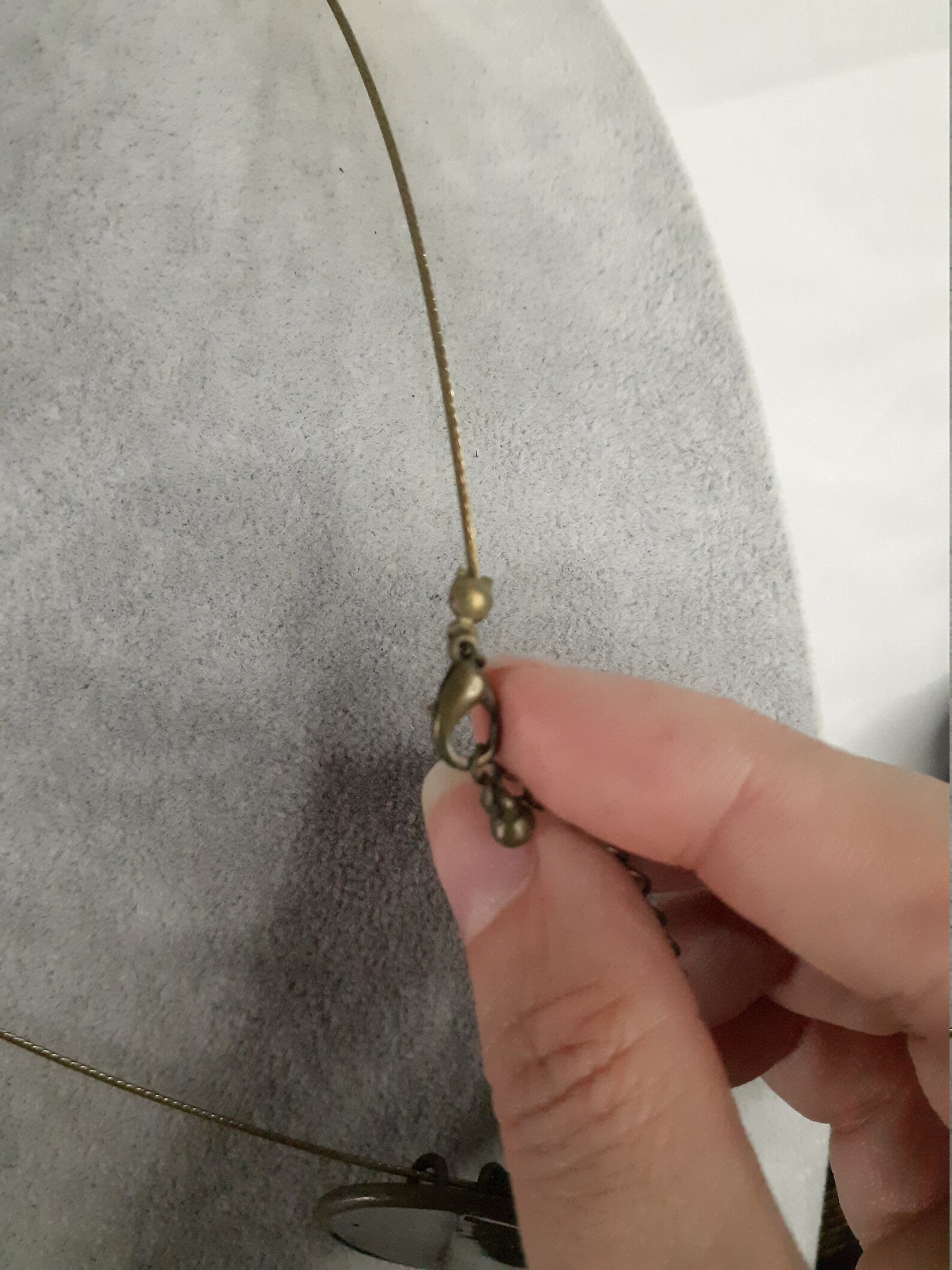 Wire Choker Necklace Vintage Etsy