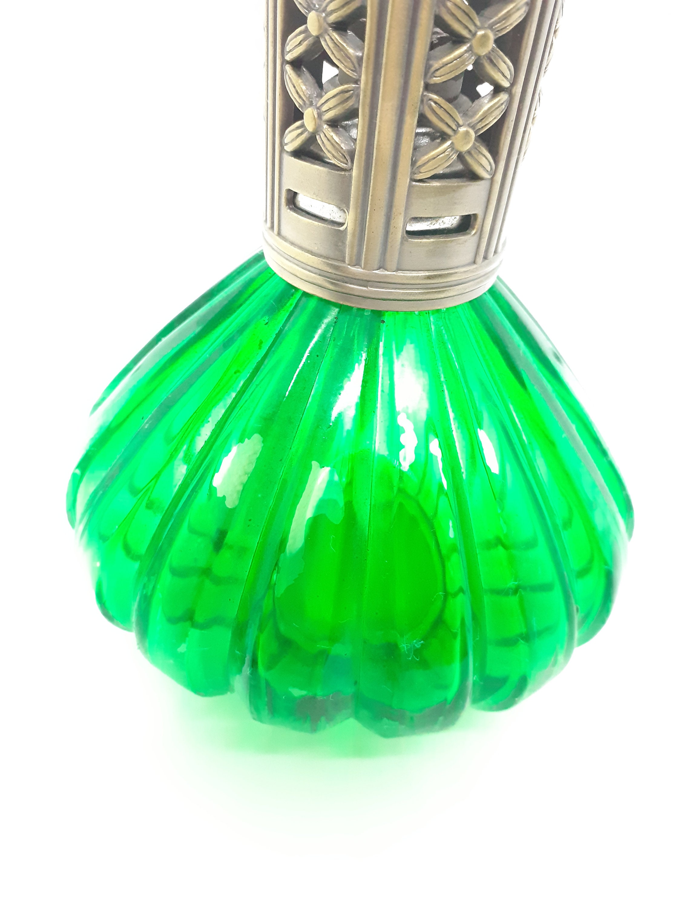 Vintage Dark Green Fragrance Lamp Gift Birthday Valentine Christmas Etsy