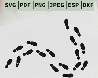 Download Footprints Svg Etsy