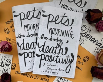 Pet Loss, Death, & Grief Zine - Print