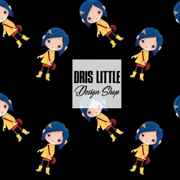 Coraline Seamless Pattern - Etsy