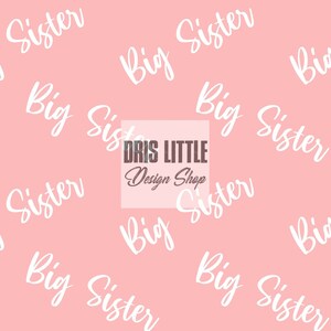 Seamless, design, designs, file, files, pattern, patterns, big sister, pink, peach, digital