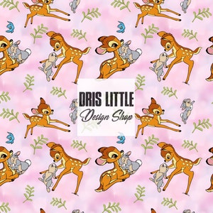 Pink, Deer, Seamless, file, files, design, designs, pattern, patterns, sublimation, digital